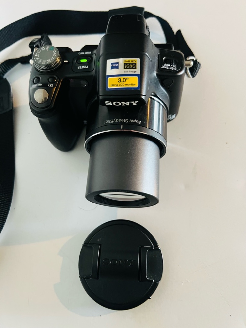 Sony CyberShot DSC-H50 9.1MPDigital Camera 15X Optical Zoom Lens Conditions Work - Picture 7 of 14